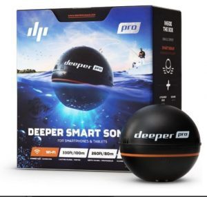 Deeper PRO Smart - Best Top Pick Overall Fish Finder for Kayak & Small Boat