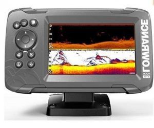 HOOK2 5 - 5-inch Fish Finder with SplitShot Transducer and US Inland Lake Maps Installed