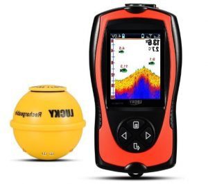 LUCKY Best Wireless Fish Finder with Fish Lamp under $200