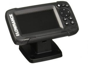 Lowrance HOOK2 4X best Budget Friendly Fish Finders with Bullet Skimmer Transducer