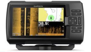 Garmin Striker 7SV with Transducer, 7" GPS Fishfinder with Chirp Traditional, ClearVu and SideVu Scanning Sonar Transducer and Built in Quickdraw...