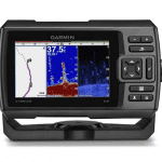 Garmin Striker Plus 5Cv GPS Fish Finder with GT20 Transom Mount Transducer, 010-01872-01