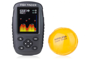Venterior Portable Rechargeable Best Wireless Sonar Sensor Fish Finder for Trolling Motor